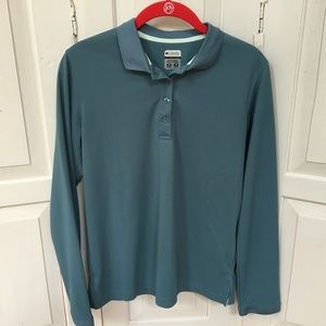 Columbia Titanium Long Sleeve Polo